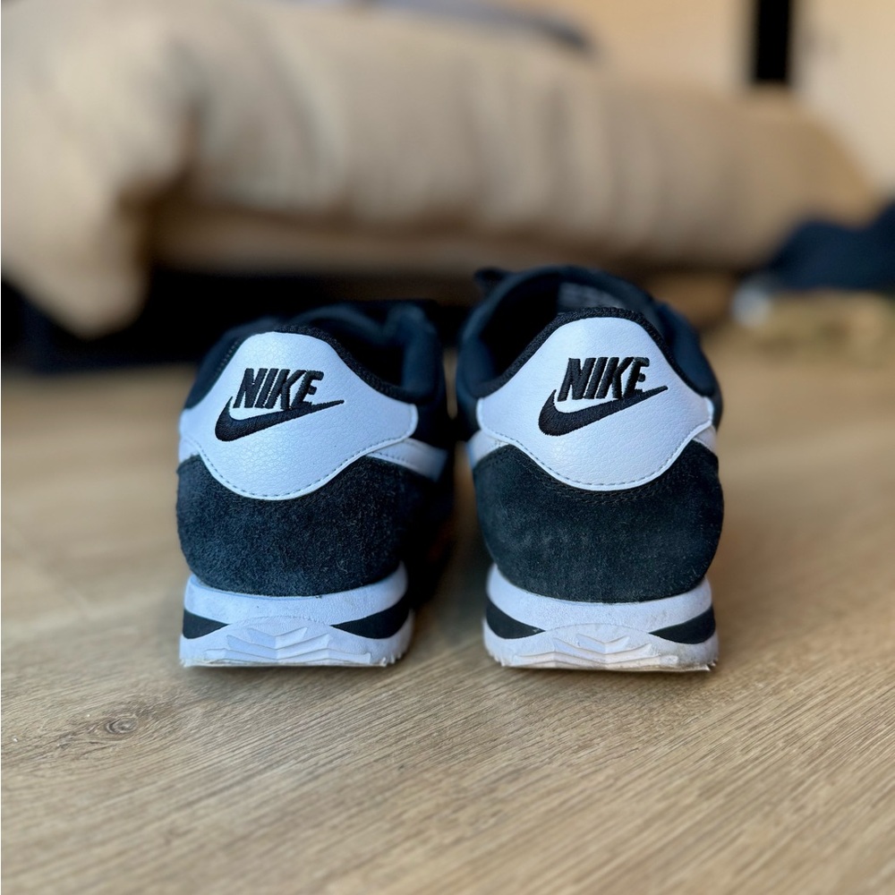 Nike Cortez textile black size 10 Men’s - Picture 2 of 6